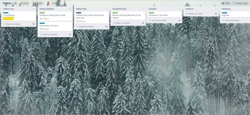 Trello tareas