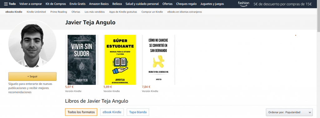 Amazon Author Central