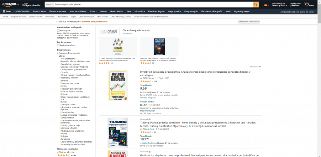 amazon libros